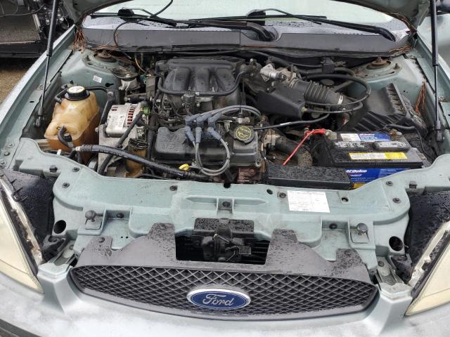 1FAHP53U66A161245 - 2006 FORD TAURUS SE GREEN photo 11