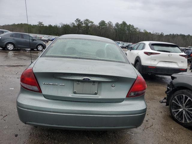 1FAHP53U66A161245 - 2006 FORD TAURUS SE GREEN photo 6