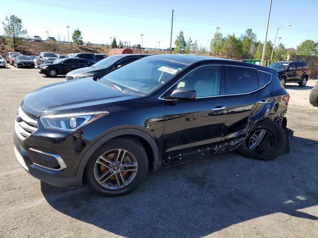 5NMZTDLB6HH026634 - 2017 HYUNDAI SANTA FE S BLACK photo 1