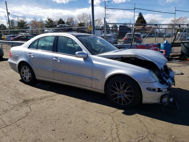 WDBUF26J75A695220 - 2005 MERCEDES-BENZ E 320 CDI SILVER photo 4