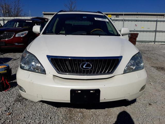 2T2GK31U38C043501 - 2008 LEXUS RX 350 WHITE photo 5