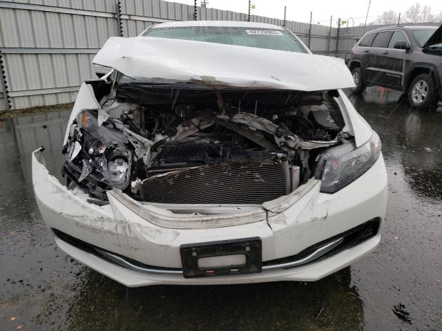 19XFB2F74FE275049 - 2015 HONDA CIVIC SE WHITE photo 5