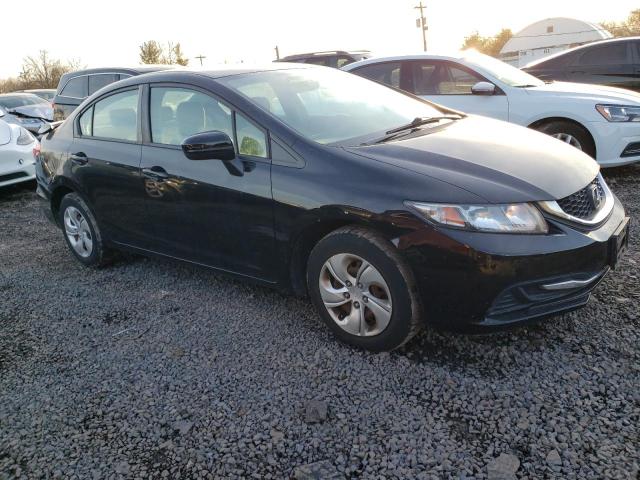 19XFB2F53EE259714 - 2014 HONDA CIVIC LX Schwarz Foto 4