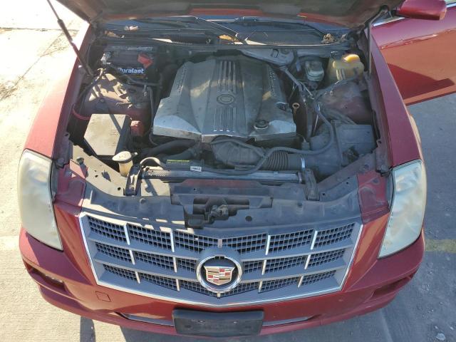 1G6DC67A380205322 - 2008 CADILLAC STS RED photo 11