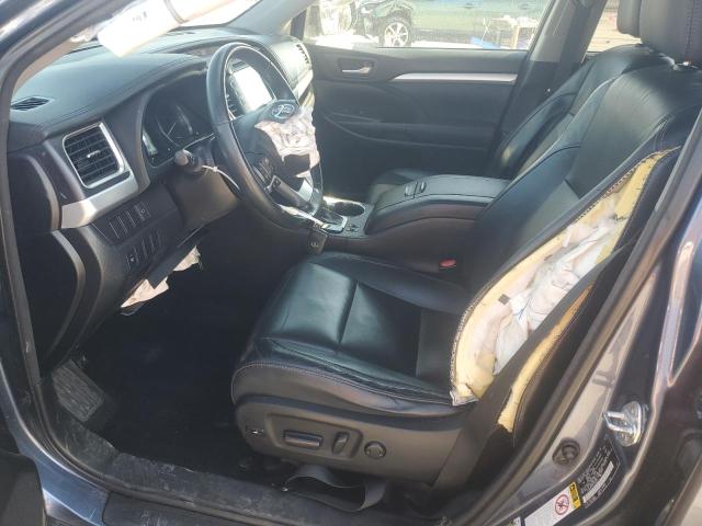 5TDJKRFH3FS156779 - 2015 TOYOTA HIGHLANDER XLE BLUE photo 7