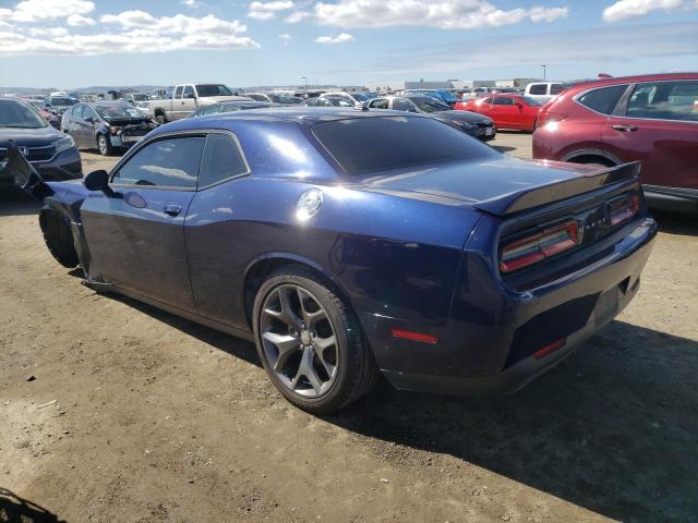 2C3CDZAT7FH757551 - 2015 DODGE CHALLENGER SXT BLUE photo 2