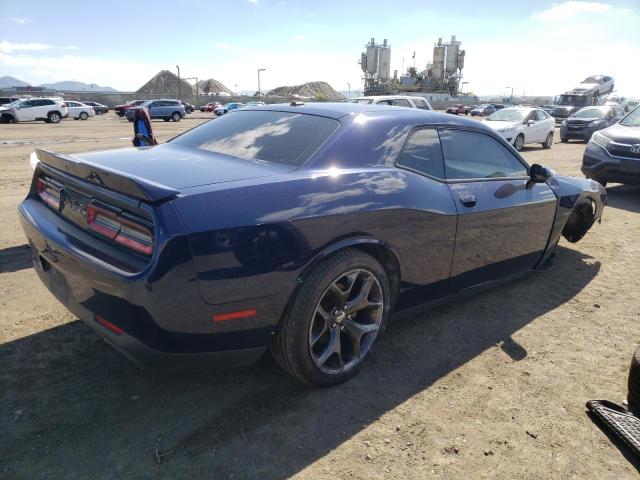 2C3CDZAT7FH757551 - 2015 DODGE CHALLENGER SXT BLUE photo 3