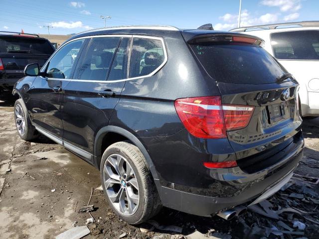 5UXWX7C59F0K31752 - 2015 BMW X3 XDRIVE35I BLACK photo 2