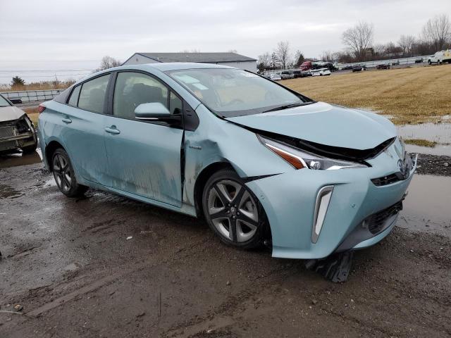 JTDKAMFU7N3163743 - 2022 TOYOTA PRIUS NIGHT SHADE TURQUOISE photo 4