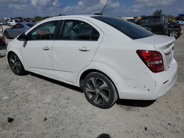 1G1JF5SB4H4104776 - 2017 CHEVROLET SONIC PREMIER WHITE photo 2