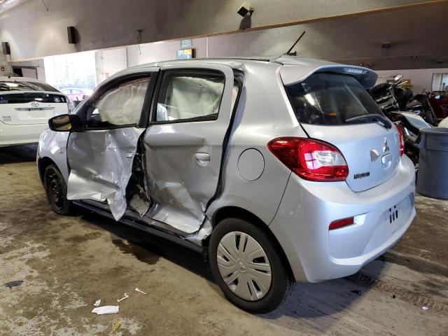 ML32A3HJ4JH008192 - 2018 MITSUBISHI MIRAGE ES SILVER photo 2