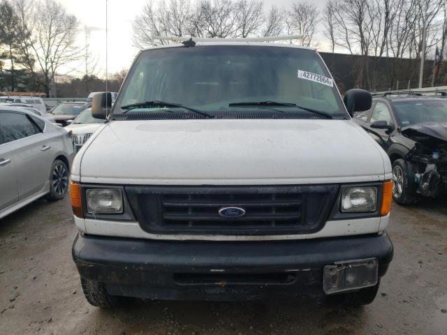 1FTNE24253HB50979 - 2003 FORD ECONOLINE E250 VAN WHITE photo 5