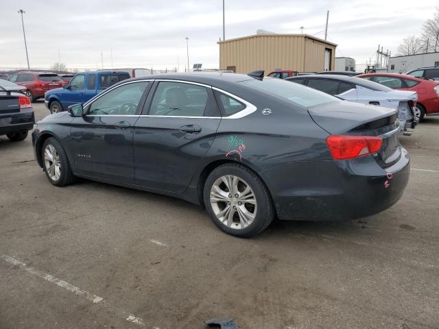 2G1125S37F9101613 - 2015 CHEVROLET IMPALA LT GRAY photo 2