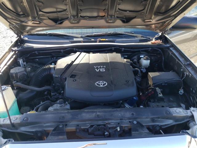5TFJU4GN8CX020476 - 2012 TOYOTA TACOMA DOUBLE CAB PRERUNNER GRAY photo 11