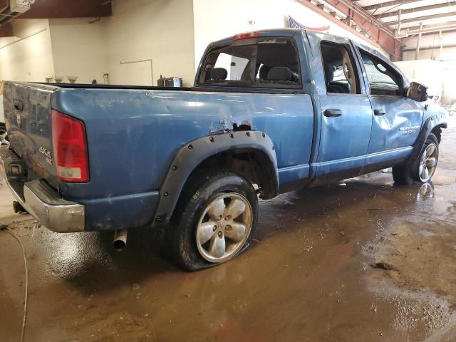 1D7HU18D95J580005 - 2005 DODGE RAM 1500 ST BLUE photo 3