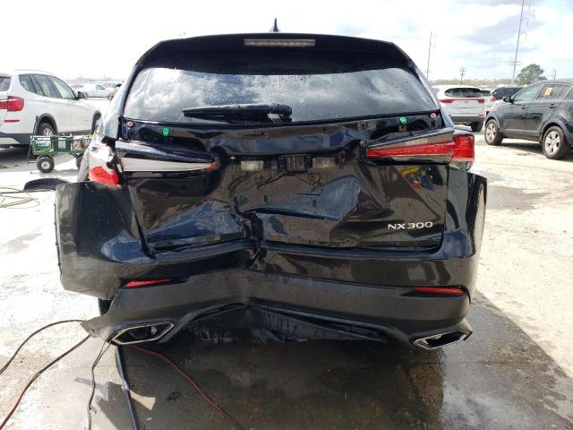 JTJYARBZ9J2089134 - 2018 LEXUS NX 300 BASE შავი ფოტო 6