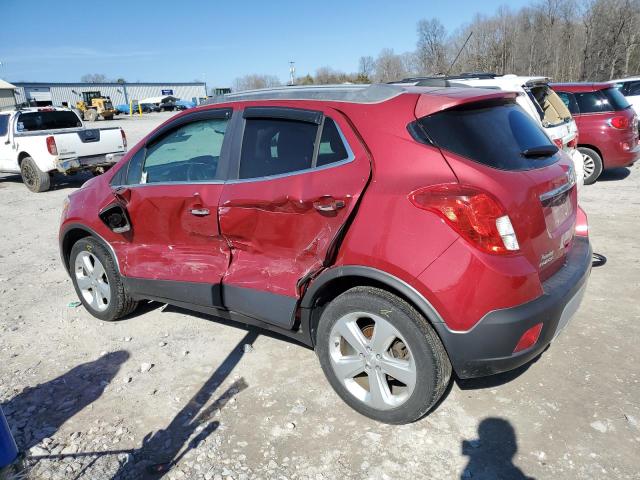 KL4CJESB2FB195385 - 2015 BUICK ENCORE RED photo 2