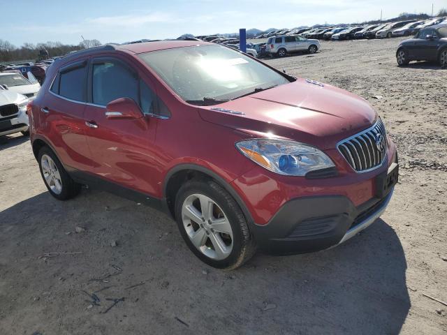 KL4CJESB2FB195385 - 2015 BUICK ENCORE RED photo 4