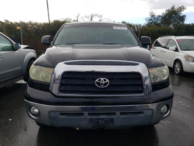 5TFRV54188X051693 - 2008 TOYOTA TUNDRA DOUBLE CAB BLACK photo 5