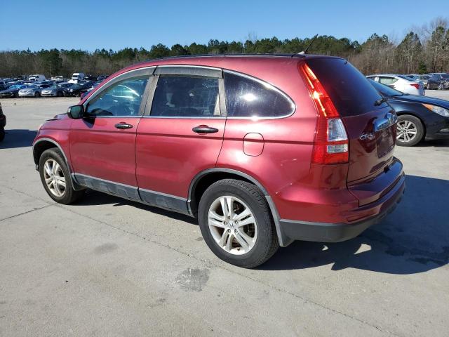 5J6RE3H56BL017617 - 2011 HONDA CR-V EX MAROON photo 2