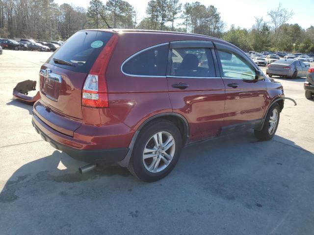 5J6RE3H56BL017617 - 2011 HONDA CR-V EX MAROON photo 3