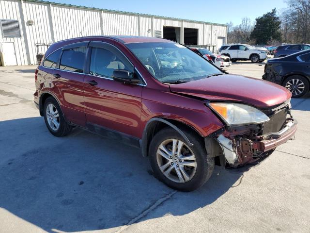 5J6RE3H56BL017617 - 2011 HONDA CR-V EX MAROON photo 4