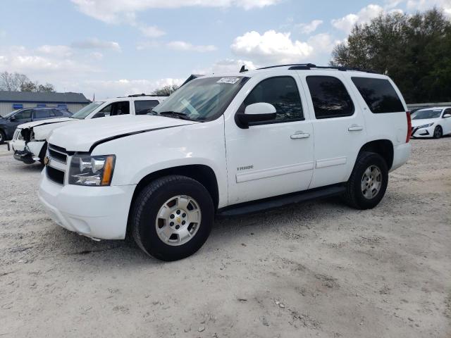 1GNSKBE08BR192586 - 2011 CHEVROLET TAHOE K1500 LT WHITE photo 1