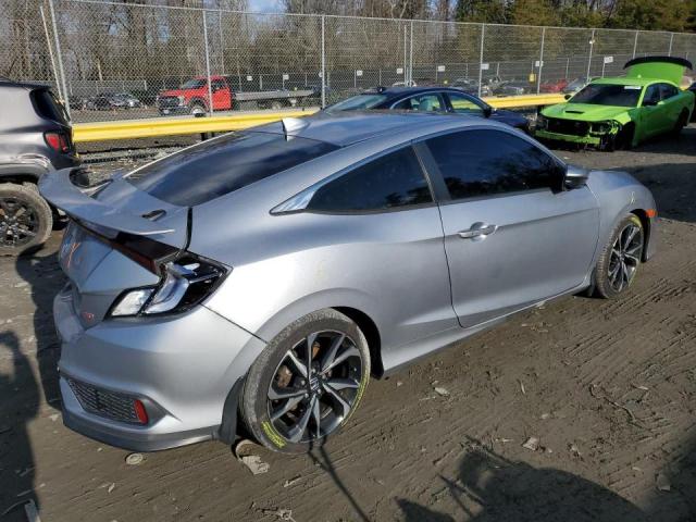 2HGFC3A50JH754849 - 2018 HONDA CIVIC SI SILVER photo 3