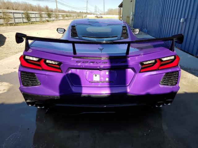 1G1YA2D45N5112899 - 2022 CHEVROLET CORVETTE STINGRAY 1LT PURPLE photo 6