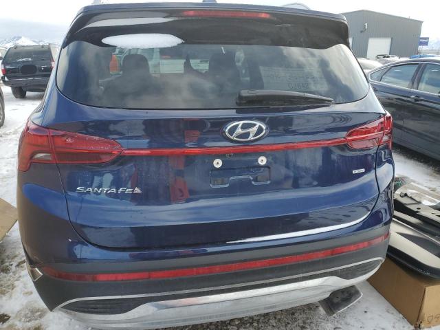 5NMS2DAJ0NH446769 - 2022 HYUNDAI SANTA FE SEL Կապույտ լուսանկար 6