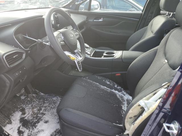 5NMS2DAJ0NH446769 - 2022 HYUNDAI SANTA FE SEL Կապույտ լուսանկար 7