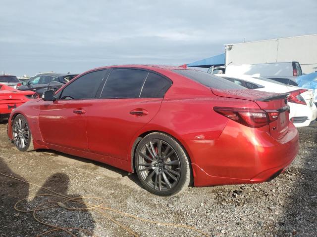 JN1FV7AR8JM481825 - 2018 INFINITI Q50 RED SPORT 400 RED photo 2