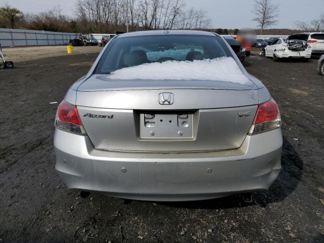 1HGCP36879A001484 - 2009 HONDA ACCORD EXL SILVER photo 6