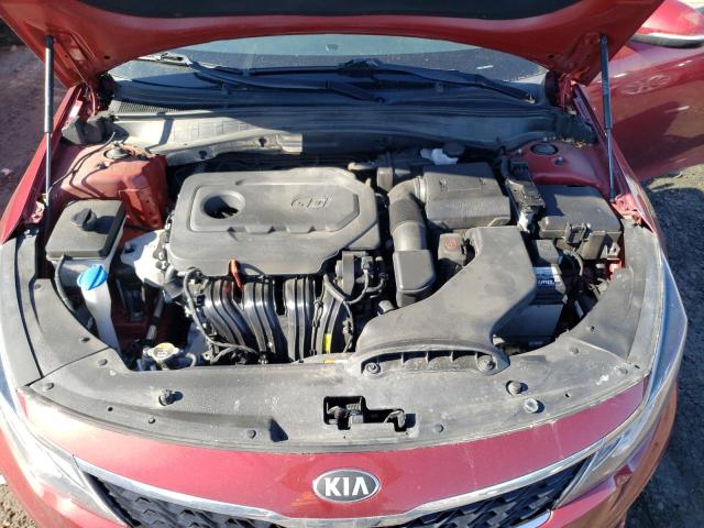 5XXGT4L33KG360562 - 2019 KIA OPTIMA LX RED photo 11