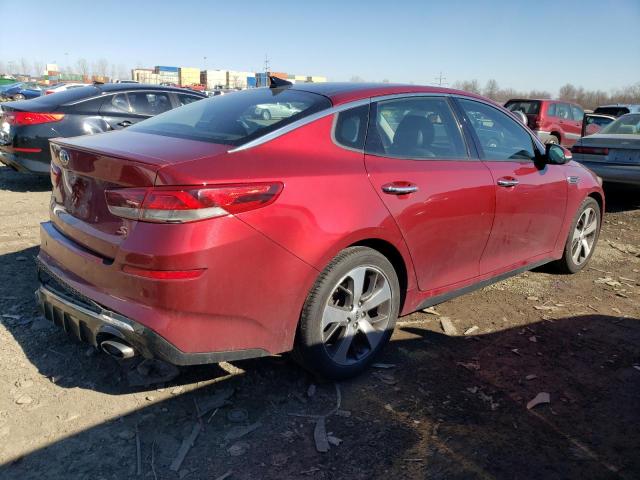 5XXGT4L33KG360562 - 2019 KIA OPTIMA LX RED photo 3