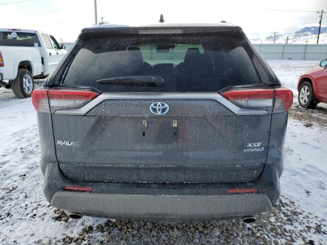 JTMEWRFV3KD506221 - 2019 TOYOTA RAV4 XSE GRAY photo 6