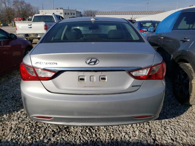 5NPEC4AC0BH076739 - 2011 HYUNDAI SONATA SE SILVER photo 6