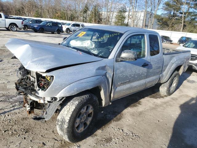 5TEUU4EN7AZ735089 - 2010 TOYOTA TACOMA ACCESS CAB SILVER photo 1