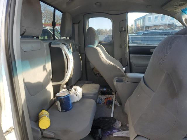 5TEUU4EN7AZ735089 - 2010 TOYOTA TACOMA ACCESS CAB ვერცხლისფერი ფოტო 10