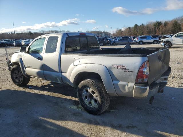 5TEUU4EN7AZ735089 - 2010 TOYOTA TACOMA ACCESS CAB SILVER photo 2