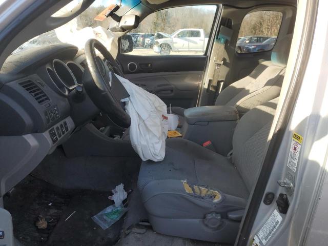 5TEUU4EN7AZ735089 - 2010 TOYOTA TACOMA ACCESS CAB ვერცხლისფერი ფოტო 7