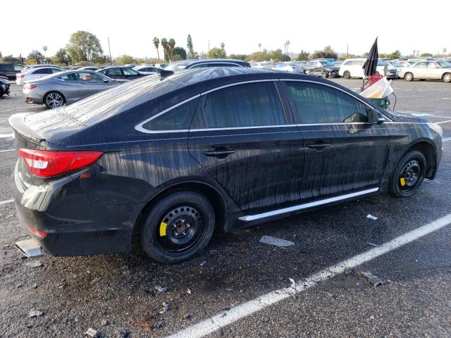 5NPE34AF4GH297908 - 2016 HYUNDAI SONATA SPORT BLACK photo 3