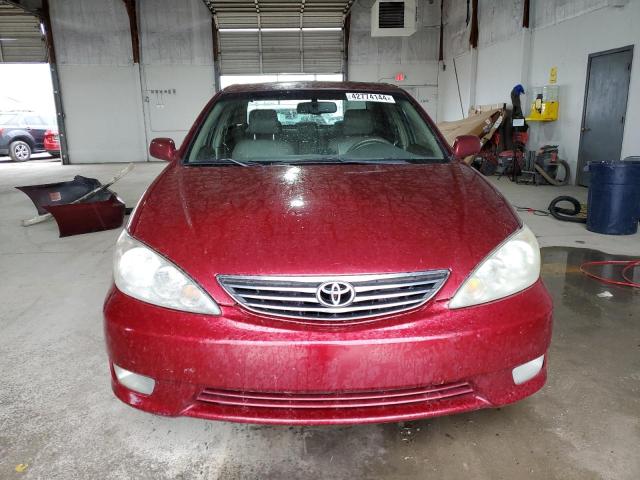 4T1BF30K26U115691 - 2006 TOYOTA CAMRY LE BURGUNDY photo 5