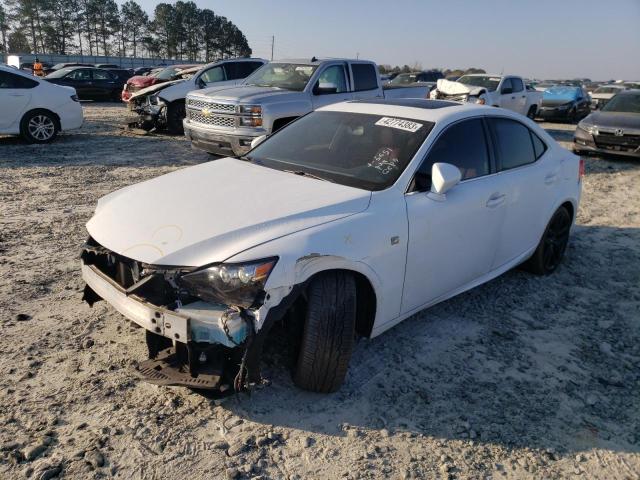 JTHBF1D27F5045651 - 2015 LEXUS IS 250 WHITE photo 1