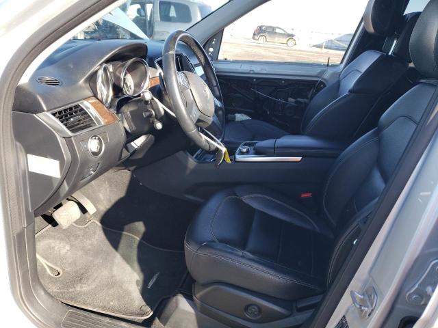 4JGDA5HB3CA002627 - 2012 MERCEDES-BENZ ML 350 4MATIC SILVER photo 7