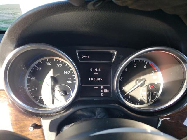 4JGDA5HB3CA002627 - 2012 MERCEDES-BENZ ML 350 4MATIC SILVER photo 9