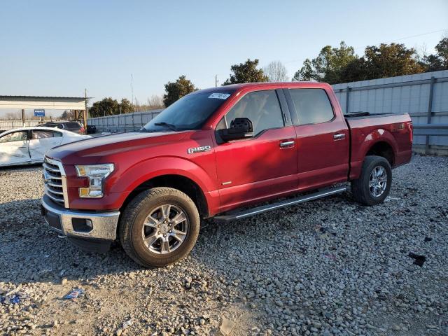 1FTEW1EG2FKE12949 - 2015 FORD F150 SUPERCREW RED photo 1