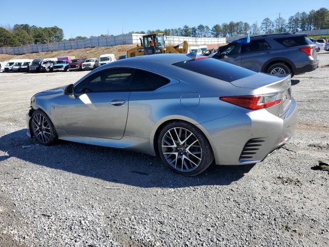 JTHSE5BC5F5002027 - 2015 LEXUS RC 350 SILVER photo 2