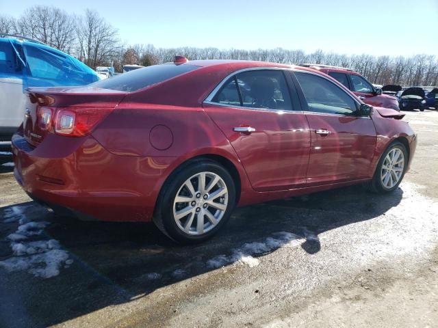 1G11H5SA0DF176669 - 2013 CHEVROLET MALIBU LTZ RED photo 3