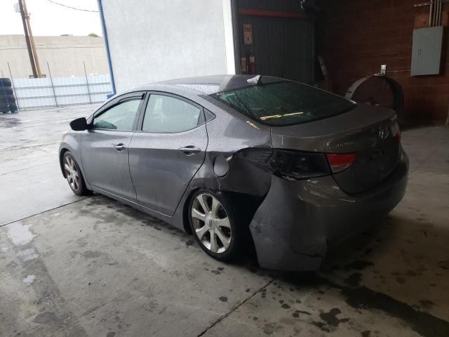 5NPDH4AE2CH096488 - 2012 HYUNDAI ELANTRA GLS GRAY photo 2